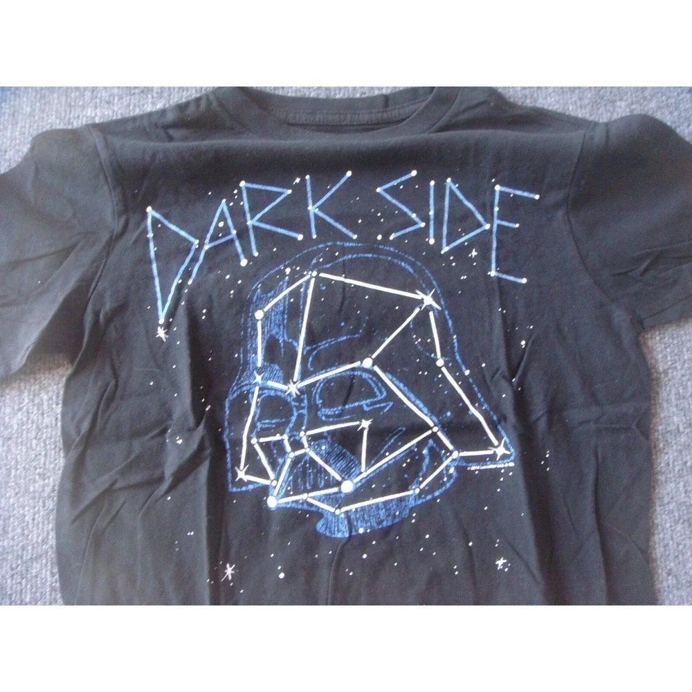 Star wars OLD NAVY collectibles boys L black‎ t-shirt Dark SIDE darth vader